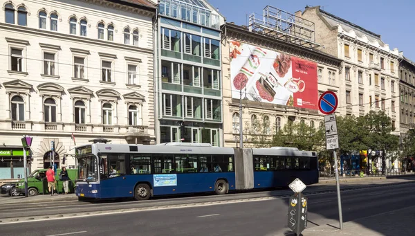 Budapest Hongrie Juin 2019 Les Gens Dans Rue Ville Avec — Photo