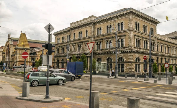 Budapest Hungary June 2019 Street Budapest Capital City Hungary Cloudy — Stock Photo, Image