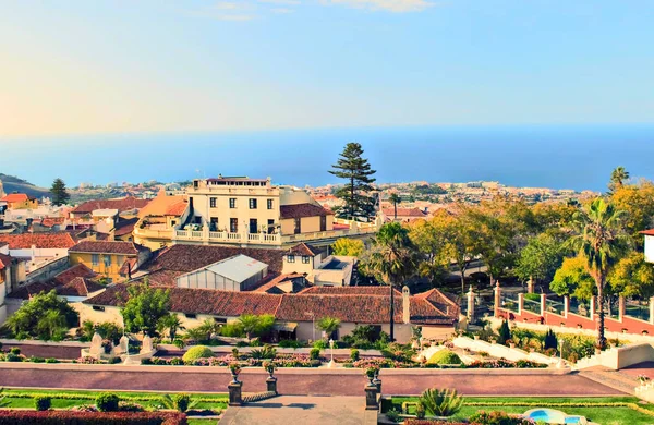 View of the Spanish town of La Orotava — Stock Photo, Image