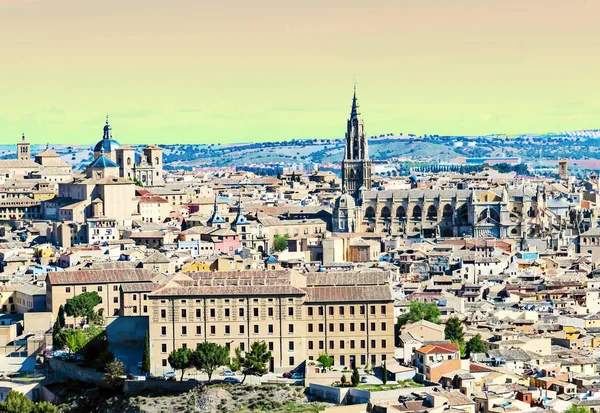 Cidade espanhola de Toledo — Fotografia de Stock