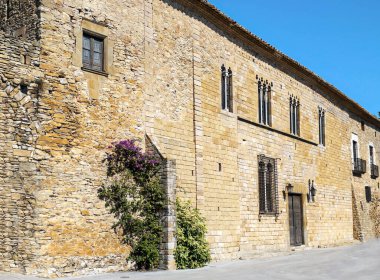 Katalonya 'daki Peratallada Köyü