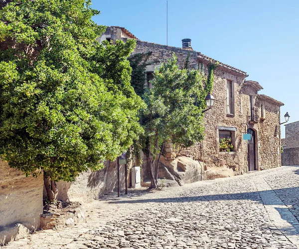 Aldeia Peratallada Catalunha — Fotografia de Stock