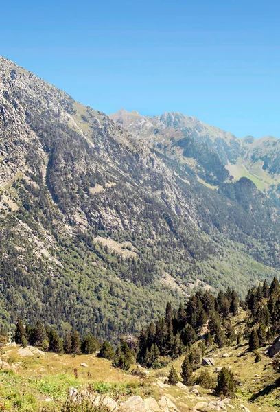 Montañas Valle Benasque Los Pirineos — Foto de Stock
