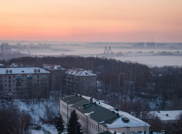 Günbatımı kış City