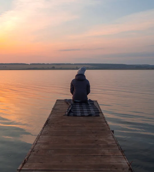 Ahşap iskele Sunrise