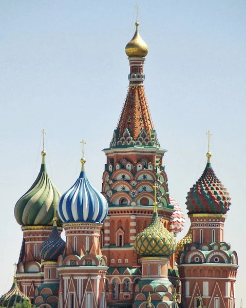 Basil Cathedral Moscow Russia — Stock Photo, Image