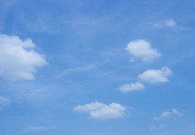 Gökyüzü mavi arka plan bulut