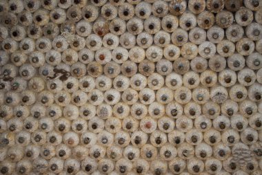 arka plan mantar yığılmış mantar mantar küp çanta