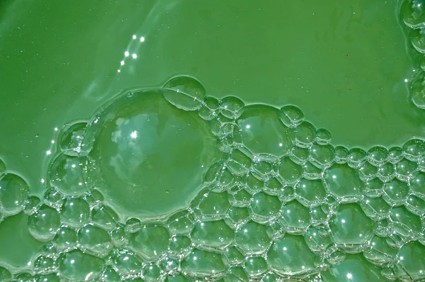Shimmering Air Bubbles Water Surface Fountain — Stock Photo, Image