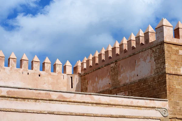 Pinnacles City Wall Casbah Des Udayas Old Town Rabat Morocco — Stock Photo, Image