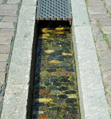 Freiburg Baechle, kısmen demir levha ile kaplı