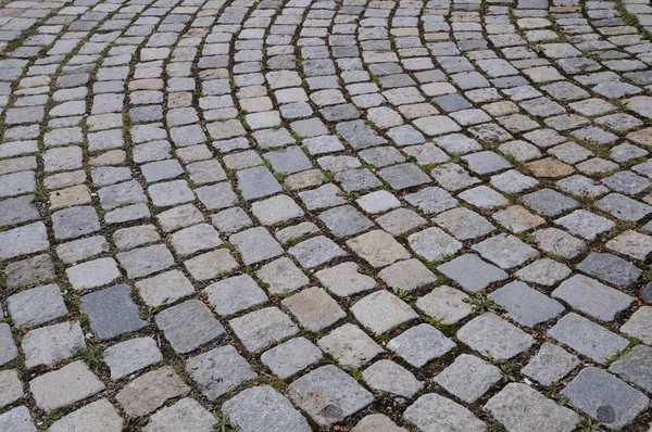 セット石畳の曲線パターン — ストック写真