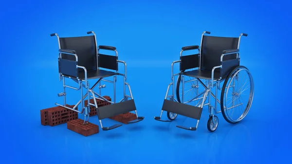 Pojazd Dla Osób Niepełnosprawnych Wózkach — Zdjęcie stockowe