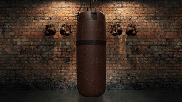 Боксерская Груша Рендеринг — стоковое фото