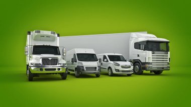 dünya geniş kargo taşıma kavramı. 3D render