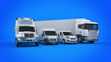 dünya geniş kargo taşıma kavramı. 3D render