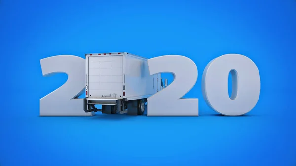 2020 기호입니다 렌더링 — 스톡 사진