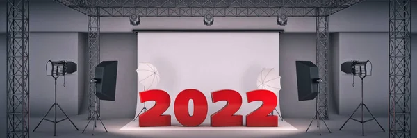 2022年 3D渲染 — 图库照片