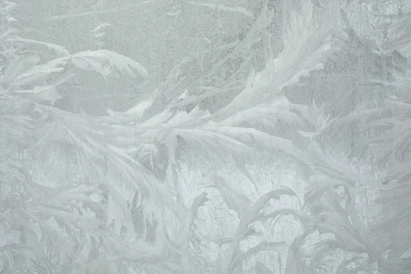 Frost Fönstret — Stockfoto