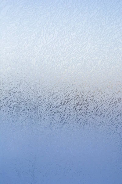 Texture Frosty Patterns Glass — Stock Photo, Image