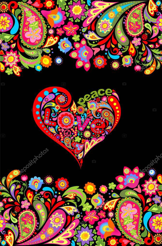 Camiseta hippie colores new arrivals