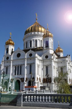 Moskova, Rusya 'daki Kurtarıcı İsa Katedrali