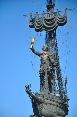 Park Museon Rus İmparatoru Peter İlk için bir anıt