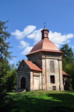 Beyaz Rusya Cumhuriyeti, Pinsky ilçesi, Duboe köyü. Haç Yüceltme Şapeli