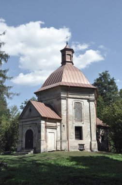 Beyaz Rusya Cumhuriyeti, Pinsky ilçesi, Duboe köyü. Haç Yüceltme Şapeli