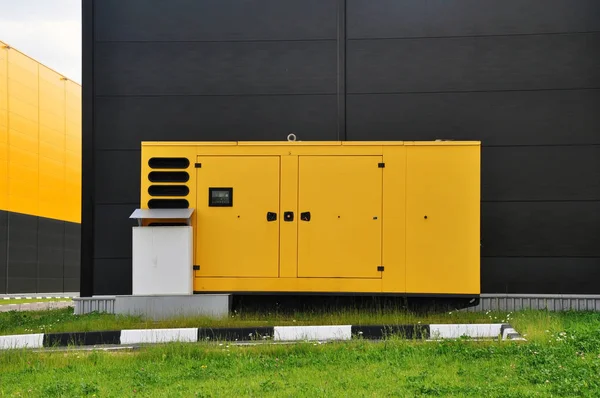 Générateur diesel mobile pour alimentation électrique de secours — Photo