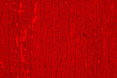 Çatlak boyalı eski ahşap yüzey. Arkaplan, doku