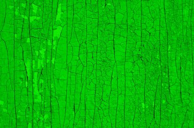 Çatlak boyalı eski ahşap yüzey. Arkaplan, doku