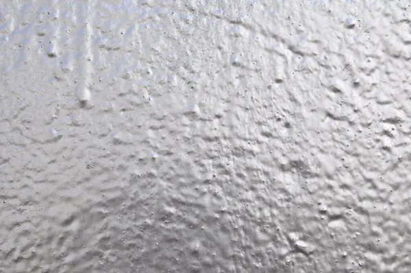 Concrete Wall Background Applied Silver Paint Texture — Stock Photo, Image