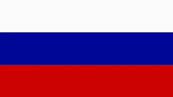 National Flag Russian Federation Tricolor Red Blue White — Stock Photo, Image