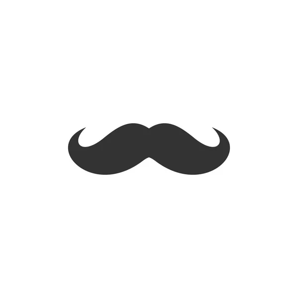 Whiskers icône plat — Image vectorielle