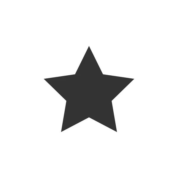 Favorite Star icon flat — Stock Vector