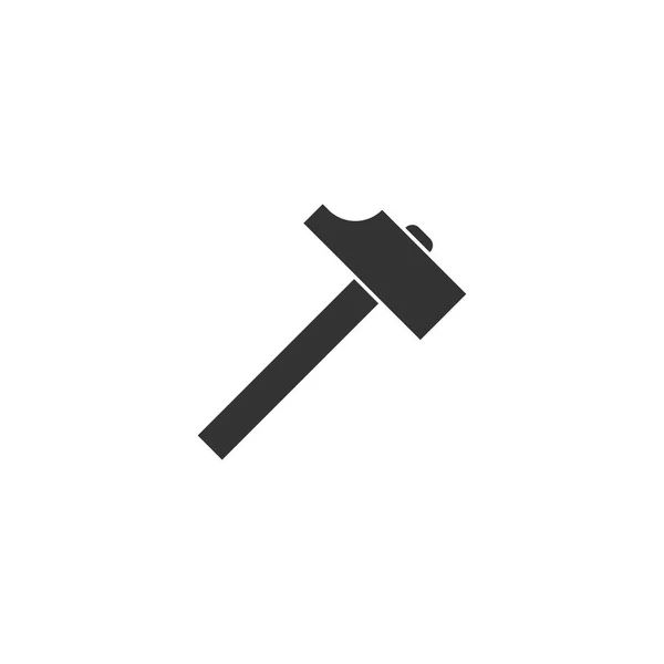 Hummer Schwarzes Symbol Flach Auf Weißem Hintergrund — Stockvektor