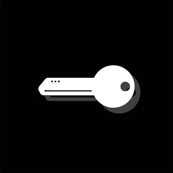 钥匙图标平 — 图库矢量图片