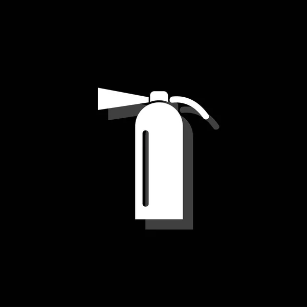 Fire extinguisher icon flat — Stock Vector