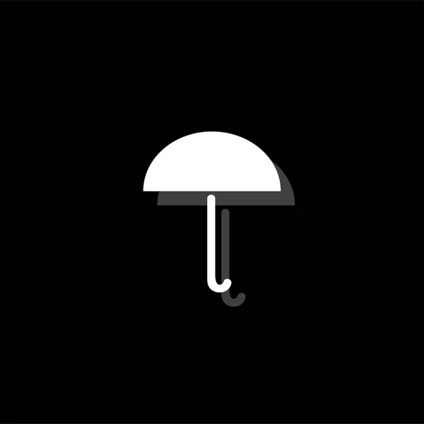 雨伞图标平 — 图库矢量图片