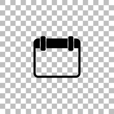 Takvim simgesini düz