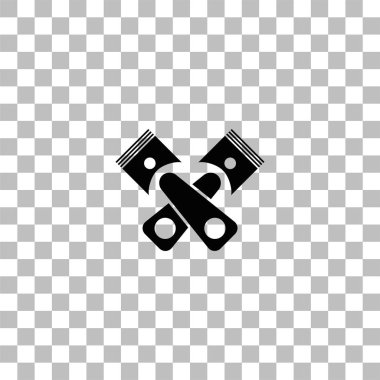 oto servis simge düz