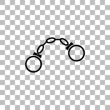 Kelepçe simgesi düz