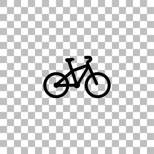 Icône vélo plat — Image vectorielle