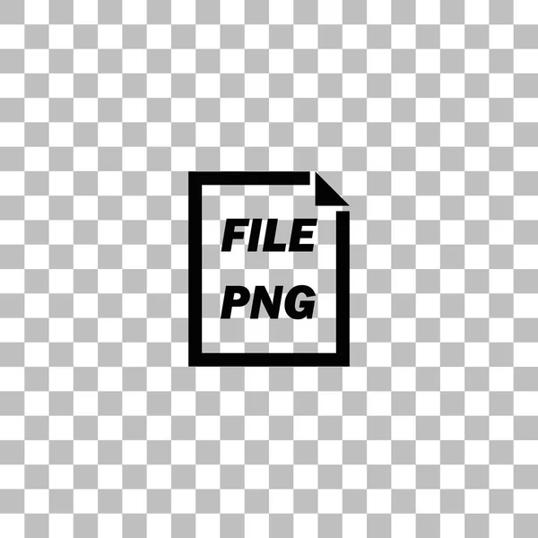 Icono de archivo PNG plano — Archivo Imágenes Vectoriales