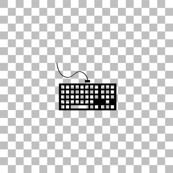 Tastatur-Symbol flach — Stockvektor