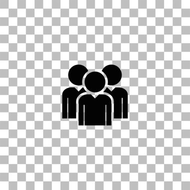 Arkadaş simgesini düz