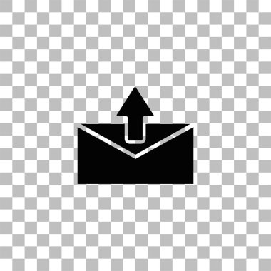 Posta ok simgesi düz