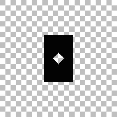 İskambil simgesi düz