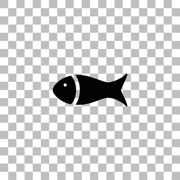 Икона рыбы — стоковый вектор